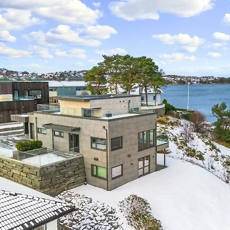 High-end With Private Rooftop And Sea Line فيلة *