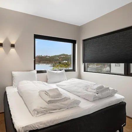 High-end With Private Rooftop And Sea Line Villa Bergen