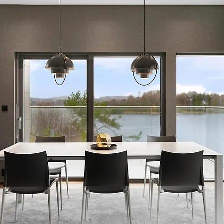 High-end With Private Rooftop And Sea Line Bergen