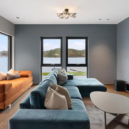 High-end With Private Rooftop And Sea Line ベルゲン