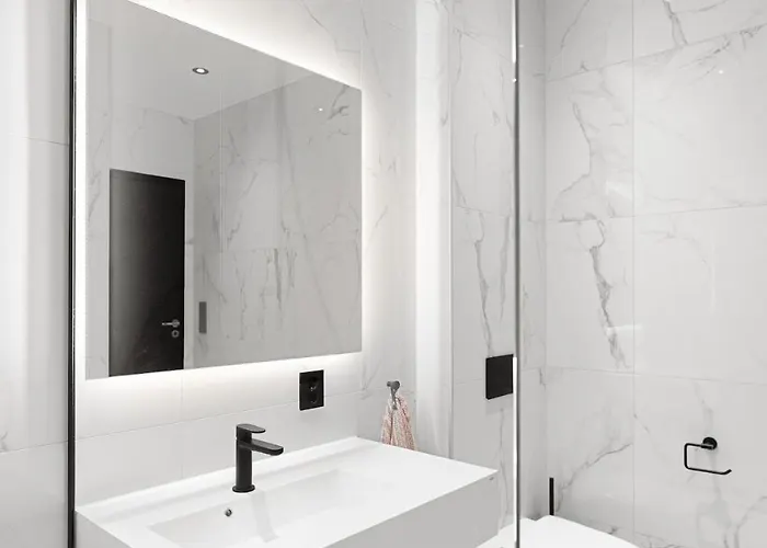 High-end With Private Rooftop And Sea Line Villa Bergen