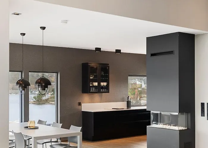 High-end With Private Rooftop And Sea Line * Bergen